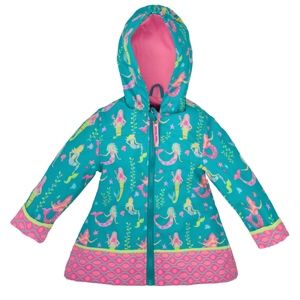 image of Stephen Joseph Toddler Girls All Over Print Raincoat