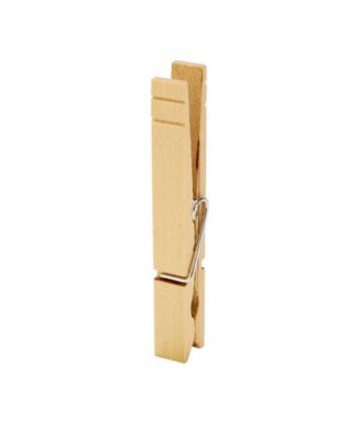 Woolite Extra Large Wooden 100 Pack Clothespins