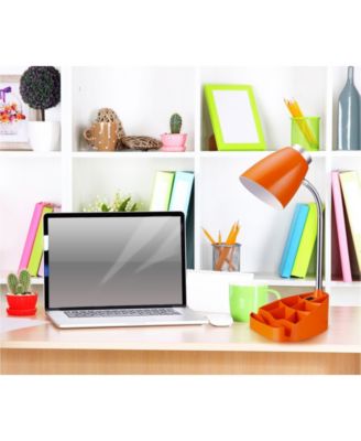 Limelight's Gooseneck Organizer Desk Lamp with iPad Tablet Stand Book Holder