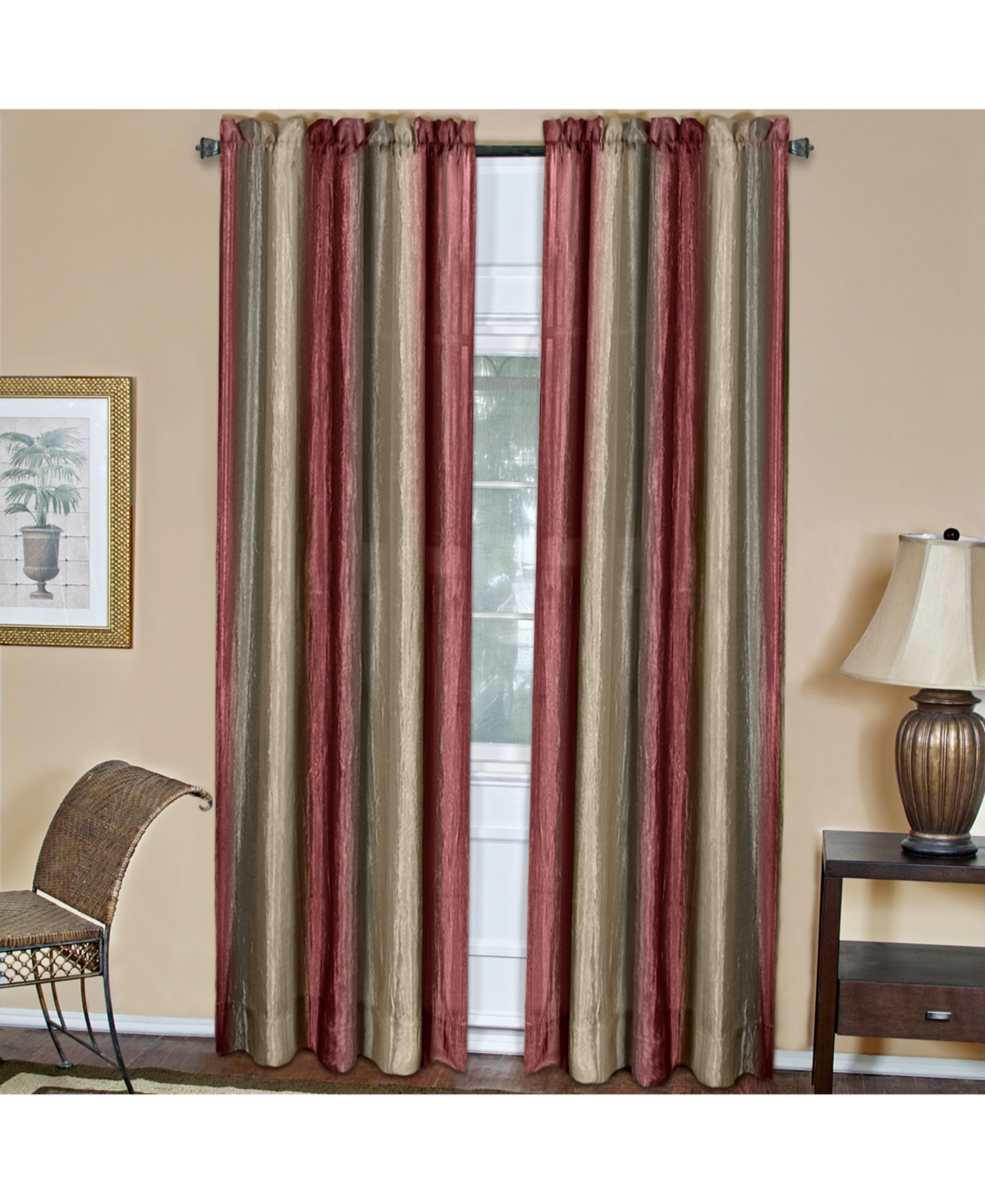 Achim Ombre Window Panel, 50