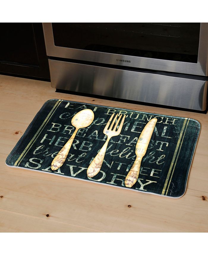 Home Dynamix Relaxed Chef Cushioned AntiFatigue Memory Foam Kitchen