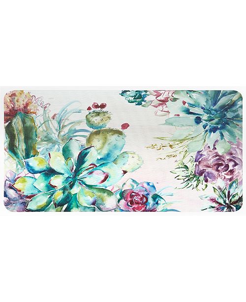 Home Dynamix David Burke Bloomfield Succulent Garden Cushioned