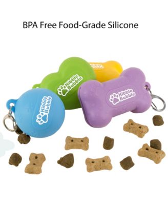 Kibble Bubble Silicone Dog Treat Pouch, Ball