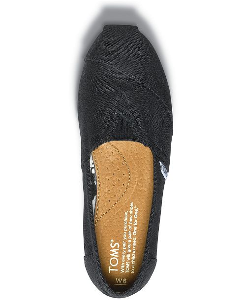 toms slip on flats