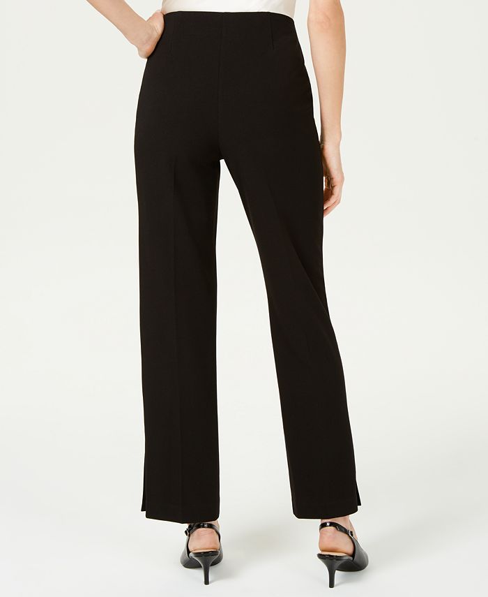 JM Collection Crepe Pull-On Pants, Created for Macy's - Macy's