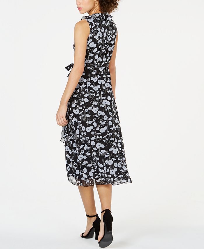 Bar III Floral-Print High-Low Dress, Created for Macy's - Macy's