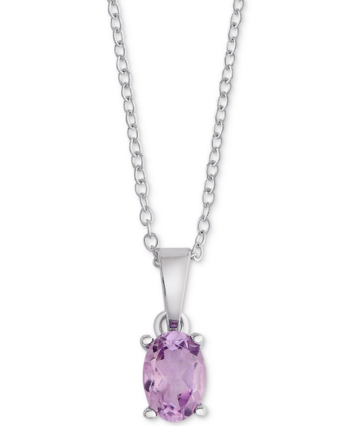 Macys amethyst necklace Clearance