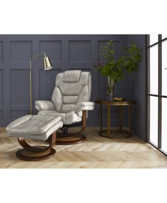 Macy's Faringdon Leather Chair Collection