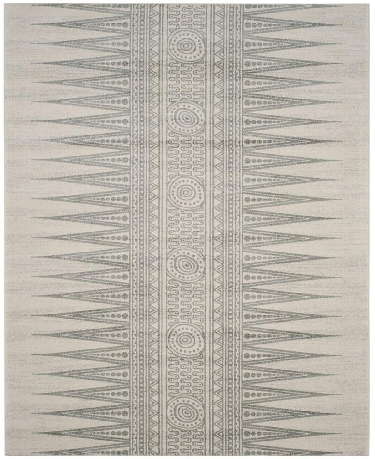 Safavieh Evoke Ivory and Silver 9' x 12' Area Rug - Ivory