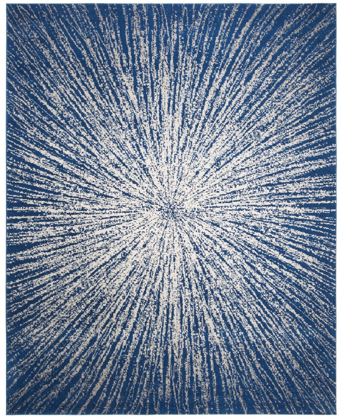 Safavieh Evoke Navy and Ivory 9' x 12' Area Rug - Navy