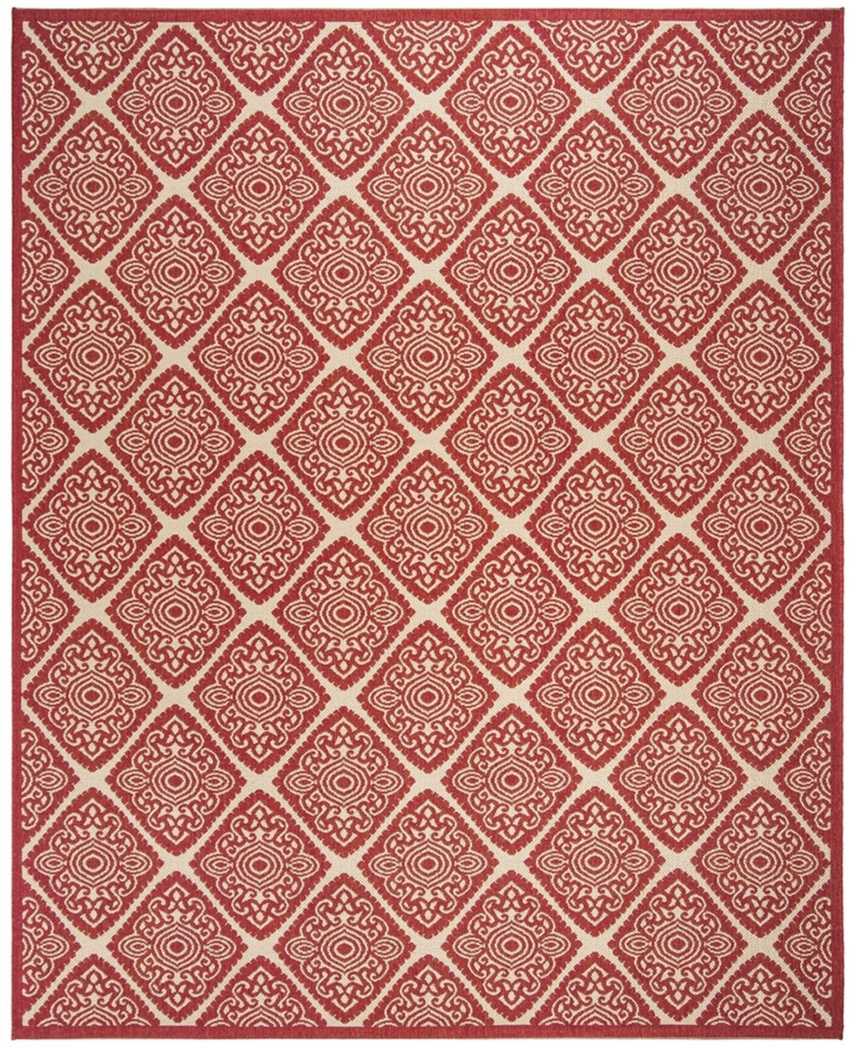 Safavieh Linden 9' x 12' Area Rug - Red/Creme