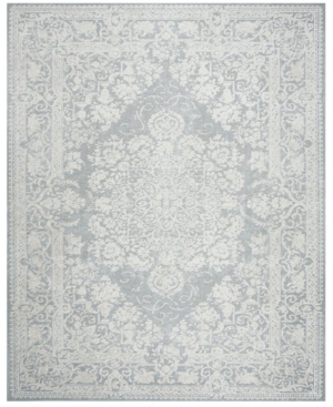Safavieh Reflection Light Gray and Cream 8' x 10' Area Rug