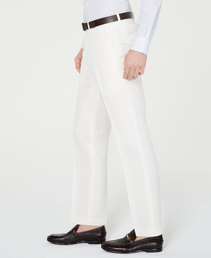 Perry Ellis Men's Slim-Fit White Suit & Reviews - Suits & Tuxedos - Men ...