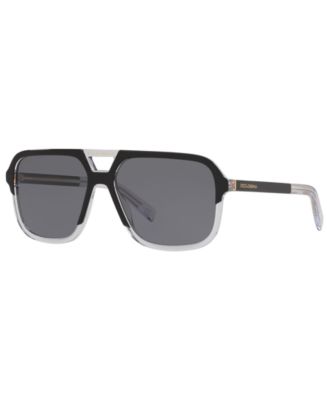 Dolce&Gabbana Polarized Sunglasses, DG4354 58 - Macy's