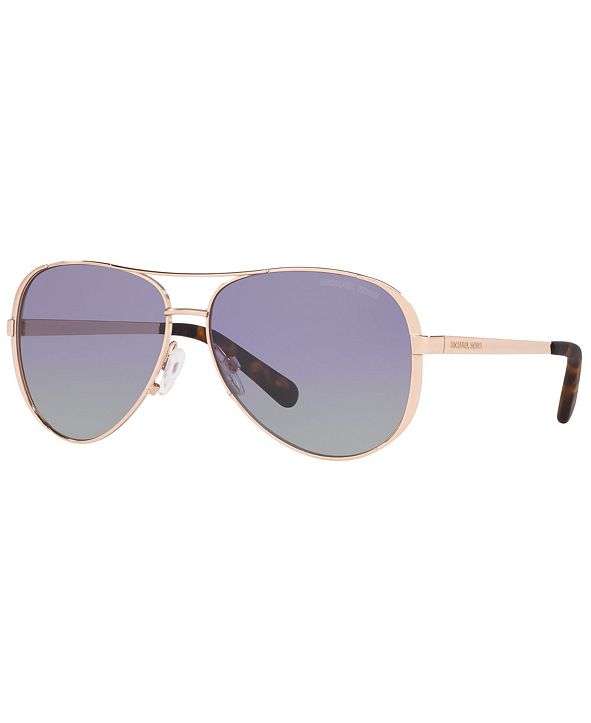 Michael Kors Polarized Sunglasses, MK5004 59 CHELSEA & Reviews ...