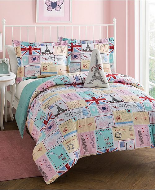 Mytex Bon Jour Juvi 4 Pc Comforter Sets Reviews Bed In A Bag