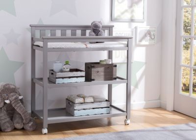Delta Children - Flat Top Changing Table with Casters