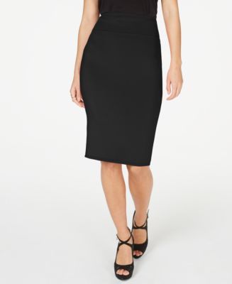 Thalia Sodi Zipper Printed Scuba Skirt, Created for Macy's - Macy's