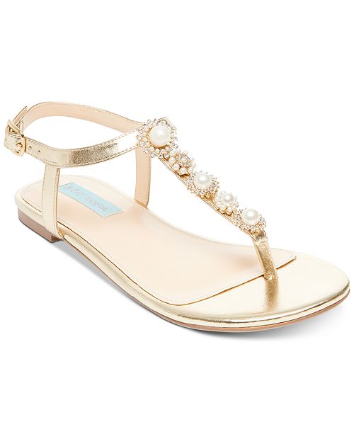 Blue by Betsey Johnson Blue by Betsey Johsnon Laur Sandals & Reviews ...