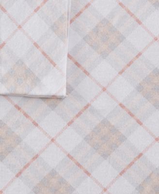 Novelty Printed Cotton Flannel 3-Pc. Sheet Set, Twin