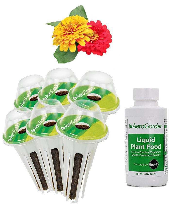 AeroGarden Zinnia Mix 6Pod Seed Kit Macy's