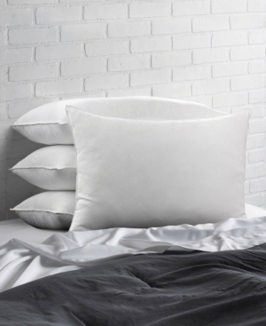 Ella Jayne Signature Plush Allergy-resistant Firm Density Side/back Sleeper Down Alternative 4-pack Pillow, Que In White
