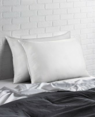 Cotton Blend Superior Down -Like SOFT Stomach Sleeper Pillow - Set of Four - Standard