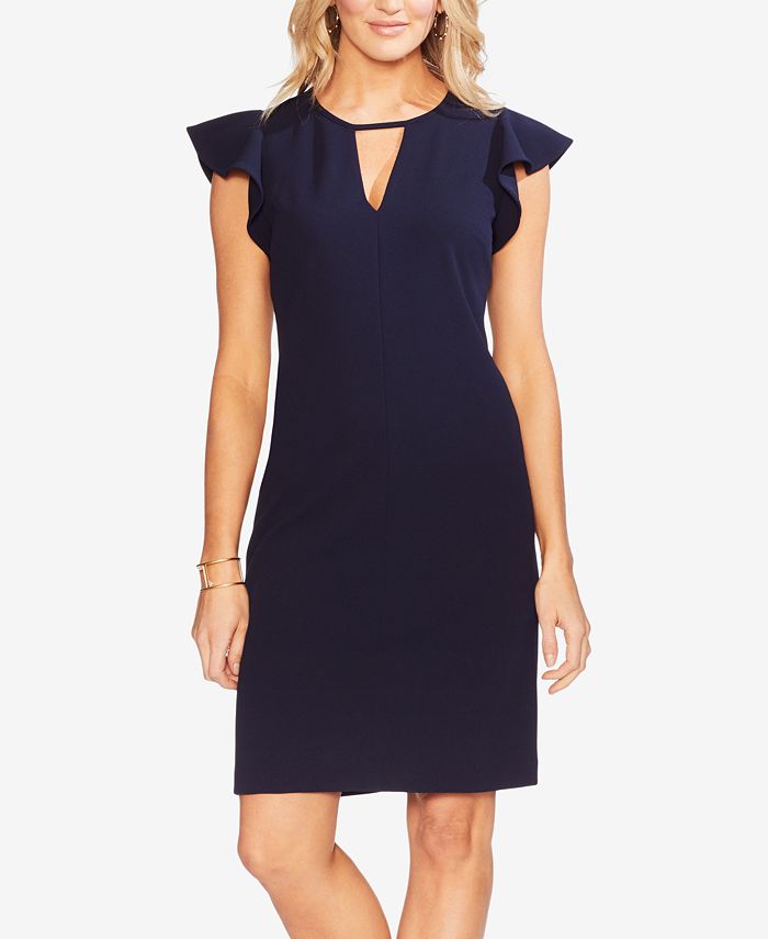 Vince camuto hotsell flutter sleeve dress