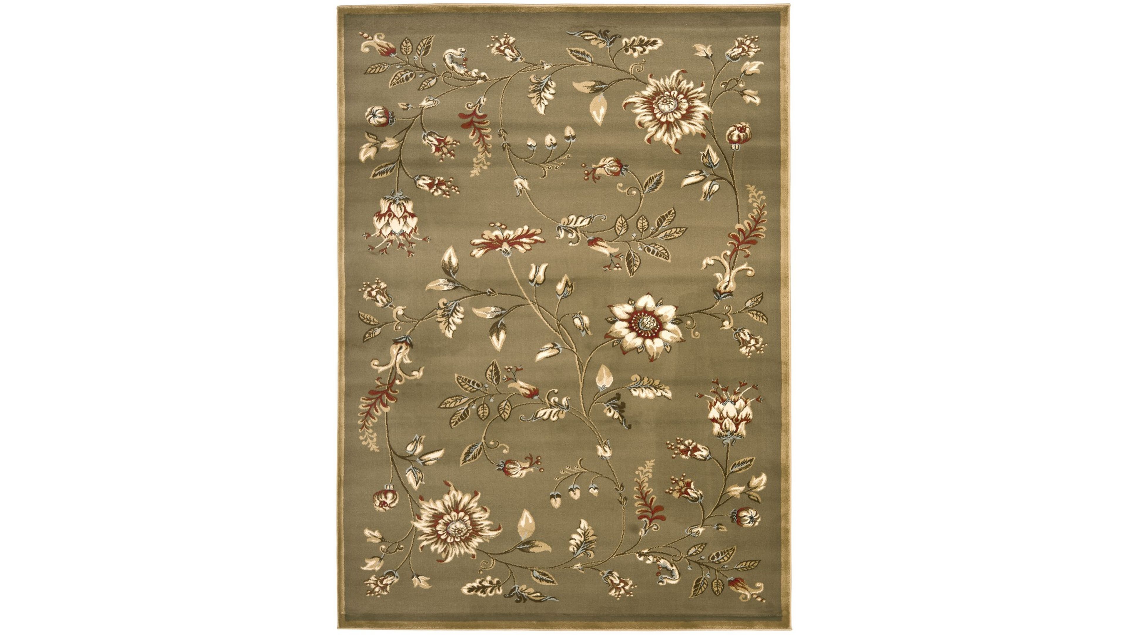 Safavieh Lyndhurst LNH552 Green and Multi 5'3" x 7'6" Area Rug