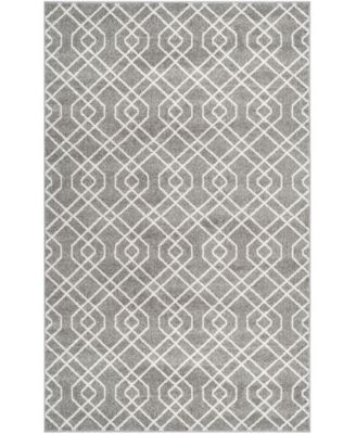 Amherst Gray and Ivory 5' x 8' Area Rug
