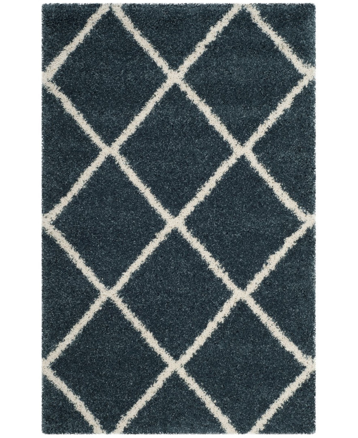 Safavieh Hudson 5'1in x 7'6in Area Rug - Slate Blue/Ivory