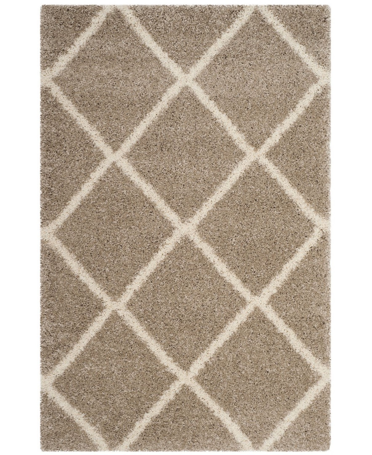 Safavieh Hudson 5'1in x 7'6in Area Rug - Beige/Ivory
