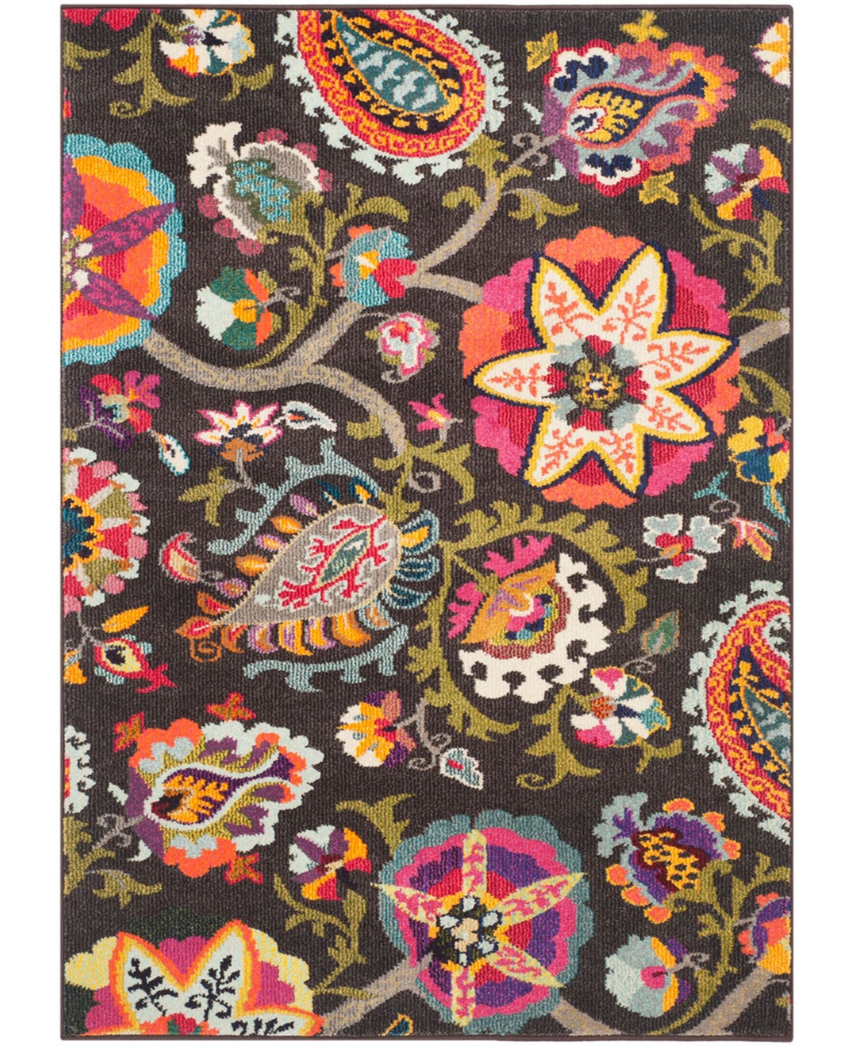 Safavieh Monaco Brown and Multi 10' x 14' Area Rug - Brown