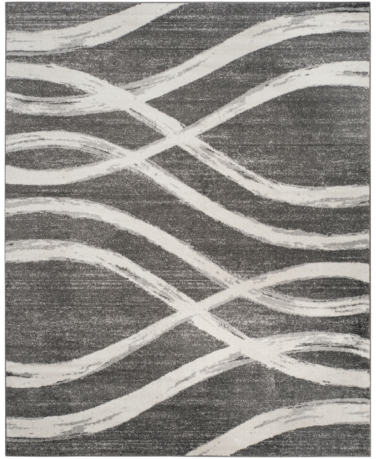 Safavieh Adirondack Charcoal and Ivory 10' x 14' Area Rug - Charcoal