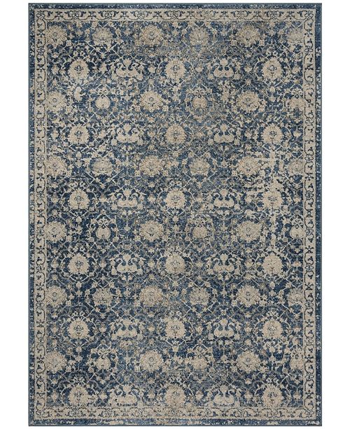 Safavieh Brentwood Navy And Creme 9 X 12 Area Rug Reviews Rugs Macy S