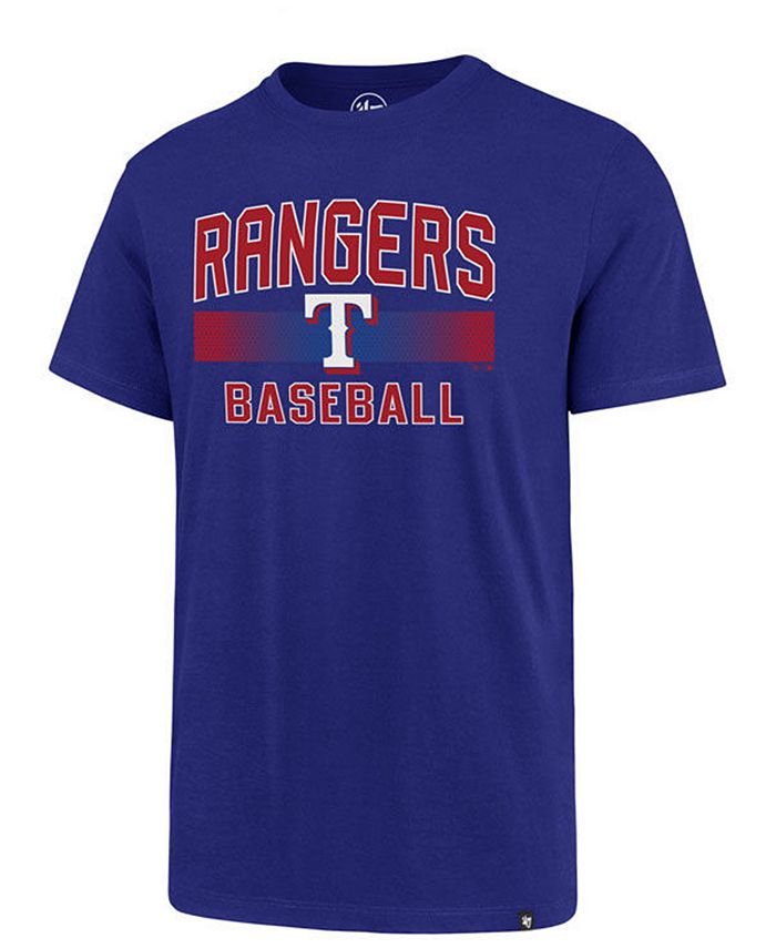 '47 Brand Men's Texas Rangers Rival Slugger T-Shirt - Macy's