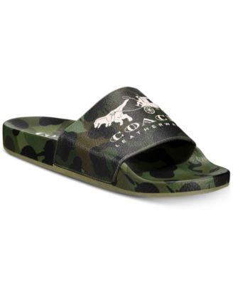 coach men's slide sandals