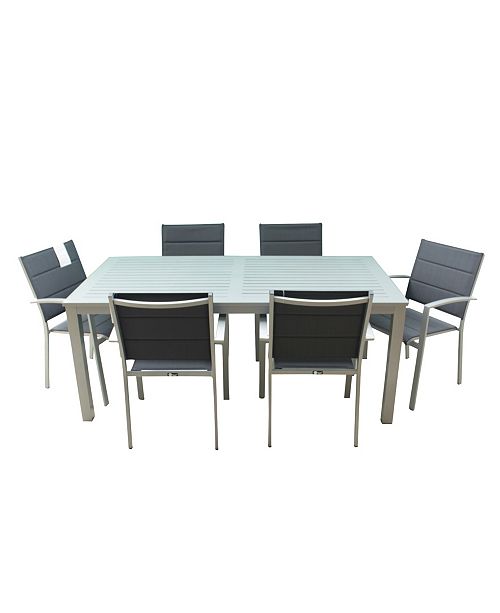 Courtyard Casual Skyline Aluminum Outdoor Rectangle Table