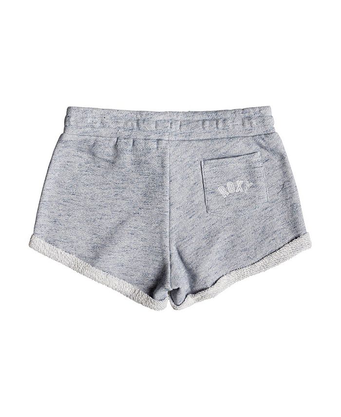 Roxy Girls Travel Often Heather Sweat Shorts & Reviews - Shorts - Kids - Macy's