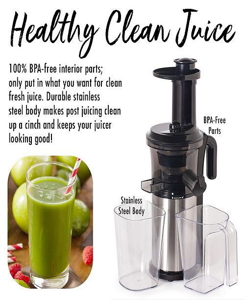 Tribest Shine Vertical Slow Juicer & Reviews Small Appliances
