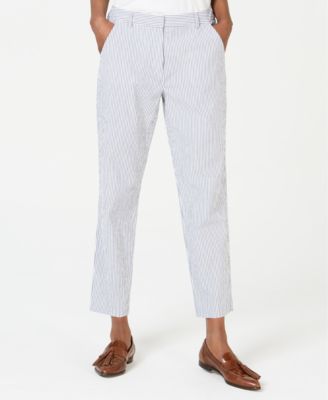 Weekend Max Mara - Andorra Striped Cropped Trousers