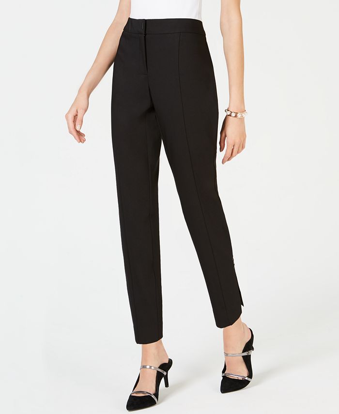 Alfani Embellished Ankle Pants, Created for Macy's - Macy's