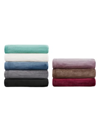 Beautyrest Plush Blankets In Blue