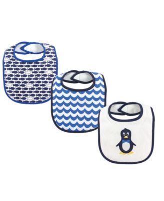 Cotton Drooler Bibs with Fiber Filling