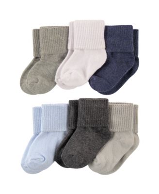 Six-Pair Cuffed Sock Bundle