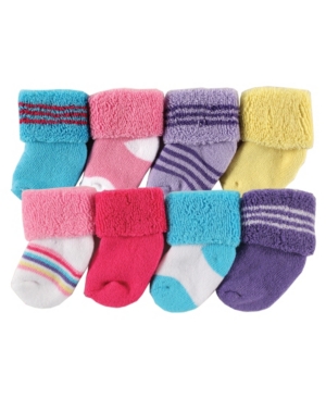 Luvable Friends Socks 8-Pack 0-12 Months