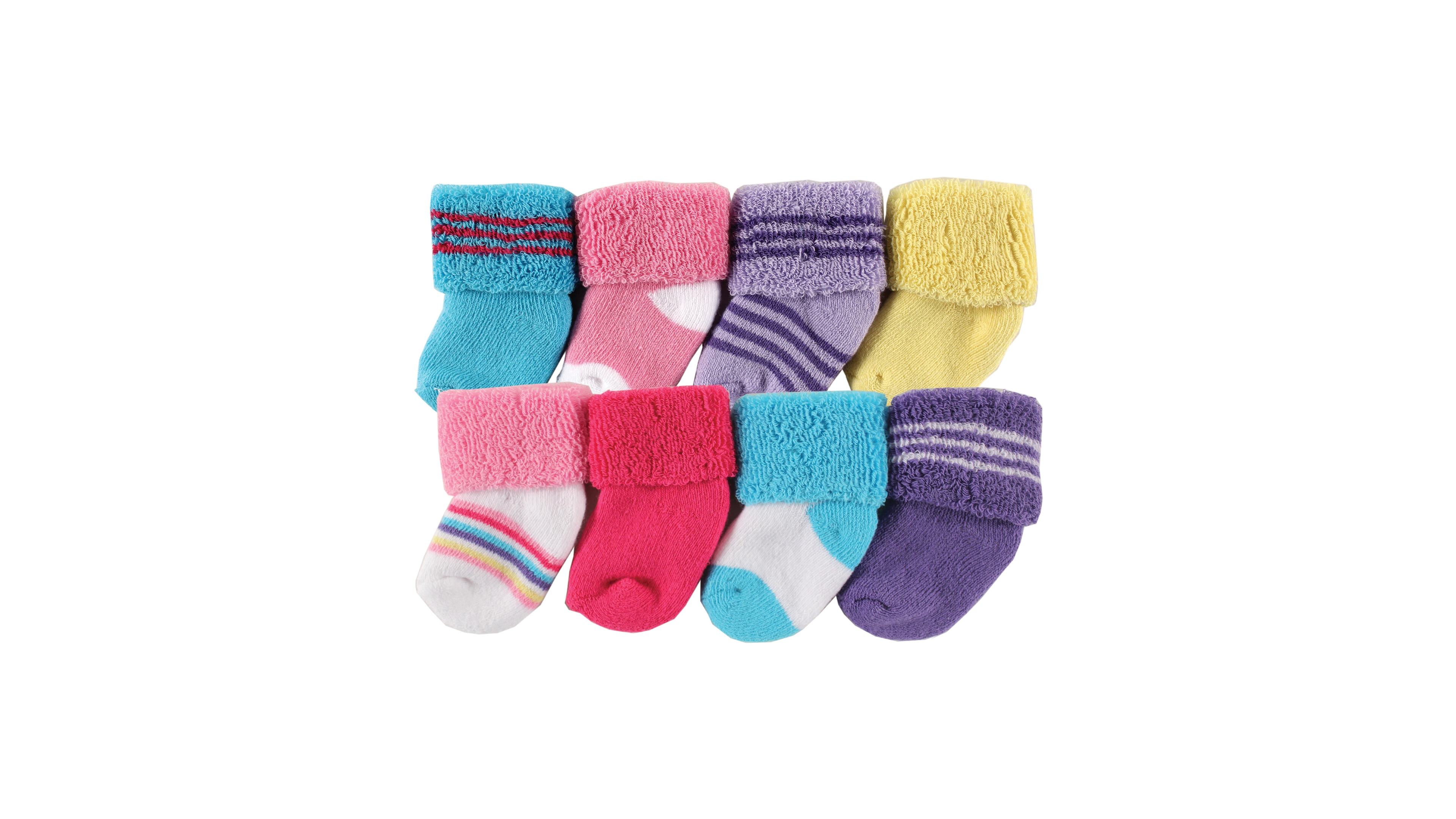 Luvable Friends Baby Boys Playful Everyday Socks