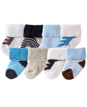 Luvable Friends Socks 8-Pack 0-12 Months