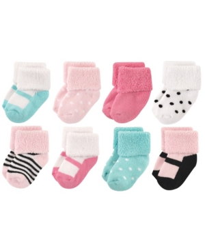 Luvable Friends Socks 8-Pack 0-12 Months
