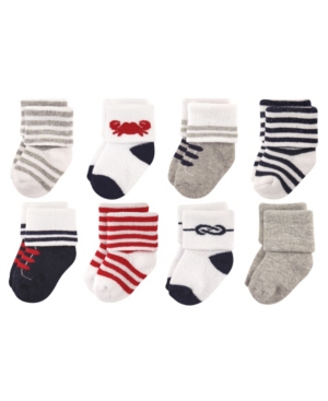 Luvable Friends Socks 8-Pack 0-12 Months